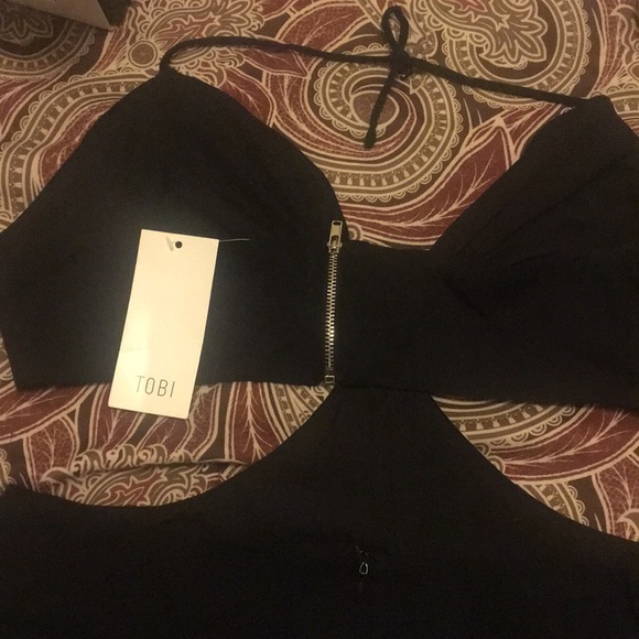 Halter wide legged jumper size Large - Picture 3 of 3